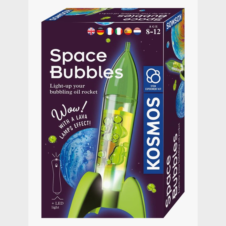 Kosmos Space Bubbles Bordlampe, B�rnelampe