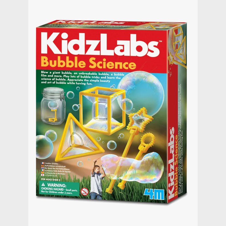 4M KidzLabs Eksperimentst Bobler