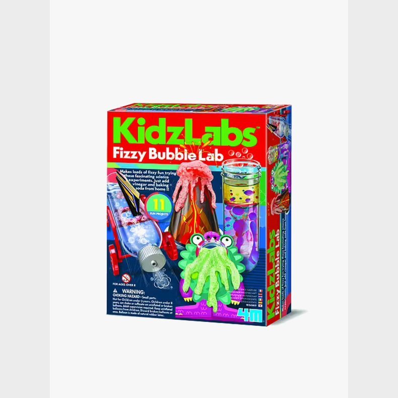 4M Kidzlabs Eksperiments�t Boblende Bobler