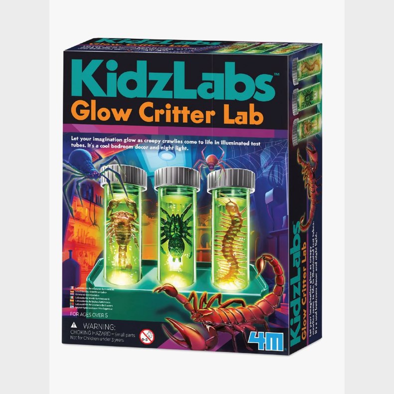 4M KidzLabs Eksperimentst Lysende Vsner