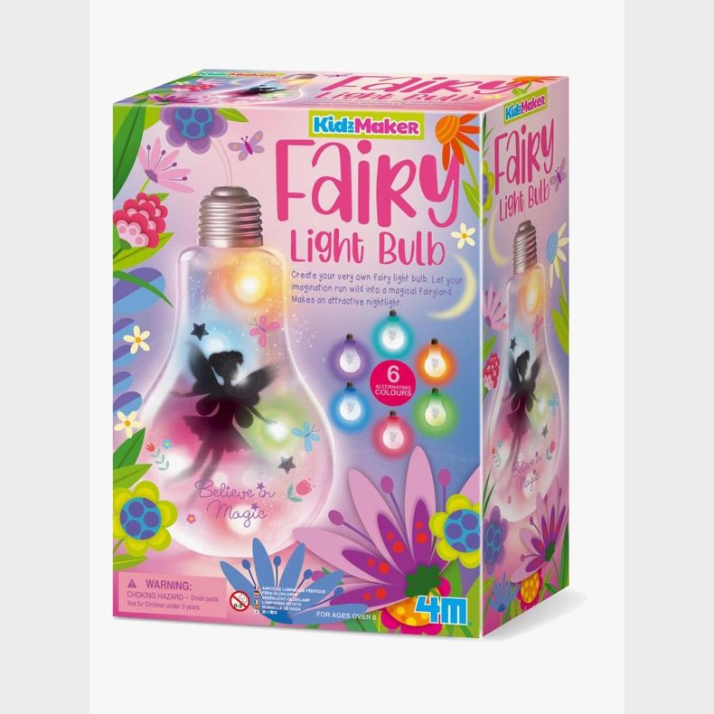 4M KidzMaker DIY-s�t Fe-lampe, B�rnelampe