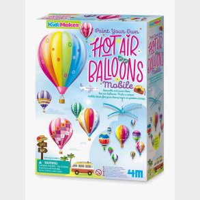 4M KidzMaker DIY-st Mal Din Egen Varmluftsballon