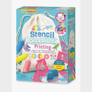 4M KidzMaker DIY-st Skabelontryk Gymnastikpose