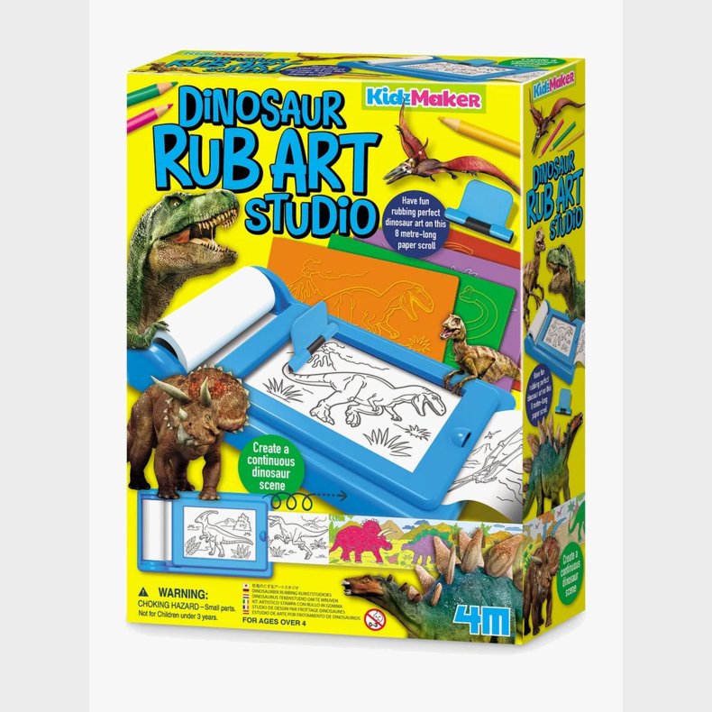 4M KidzMaker Gnidekunst Dinosaur