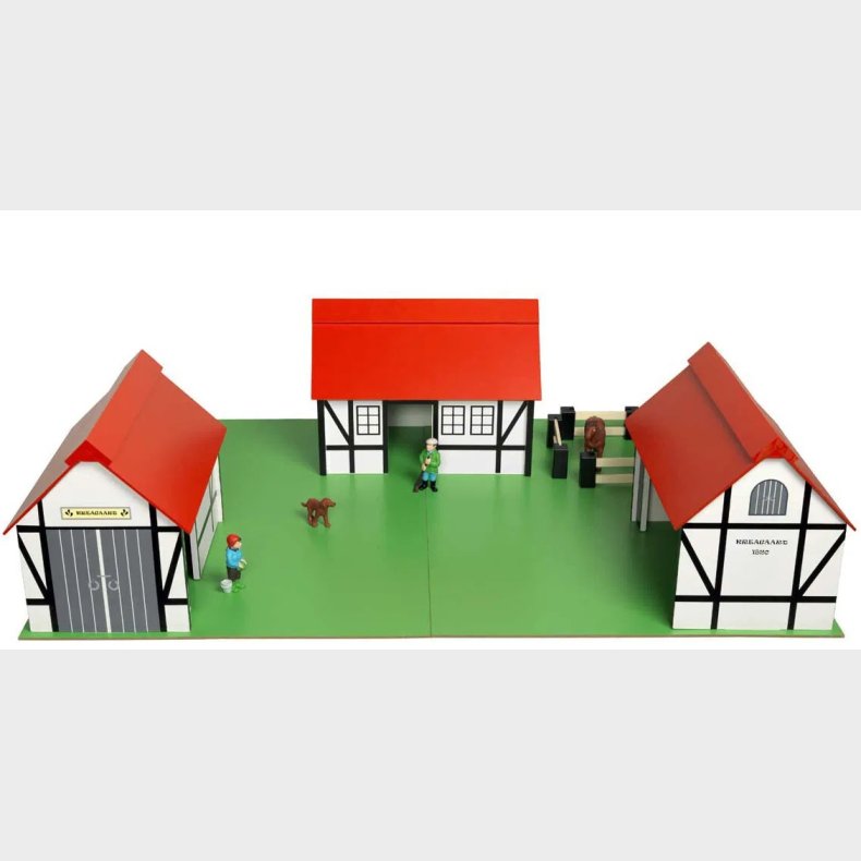 Krea Tr Bondegrd med 3 lnger