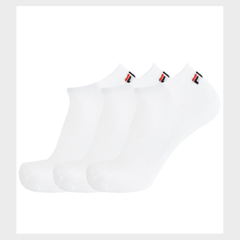 Fila Ankelstrmper - 3-pak - Hvid