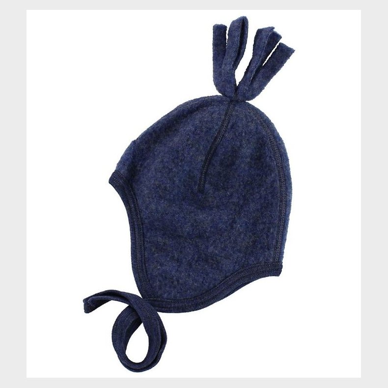 Engel Babyhjelm - Uld - Blmeleret