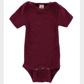 Engel Body k/ - Uld/Silke - Blommelilla