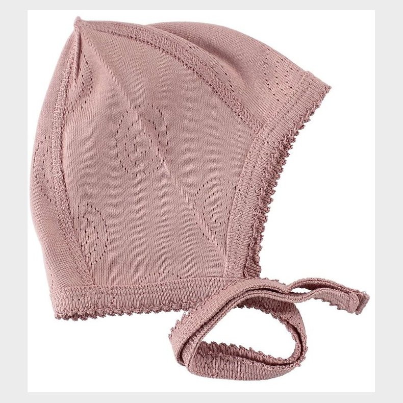 Smallstuff Babyhjelm - Pudder m. Hulmnster