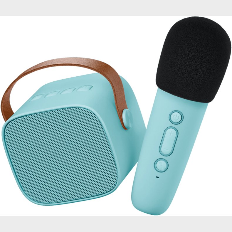 Lalarma Bluetooth-hjttaler med Trdls Mikrofon, Bl