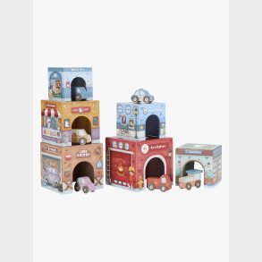 Little Dutch Stabelt�rn med 6 Biler