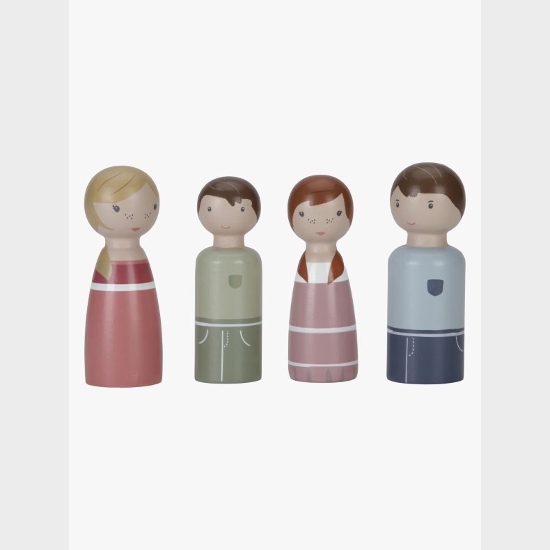 Little Dutch Dukkes�t til Dukkehus, Familien Rosa