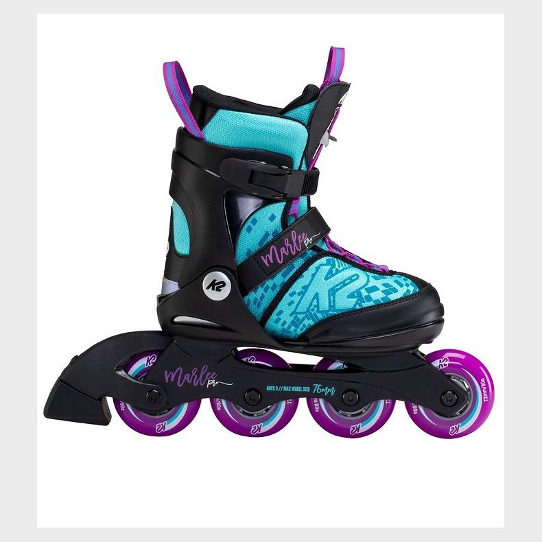 K2 Rulleskjter - Marlee Pro - Turkis/Sort
