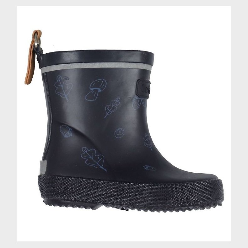CeLaVi Gummistvler - Kort - Navy m. Print