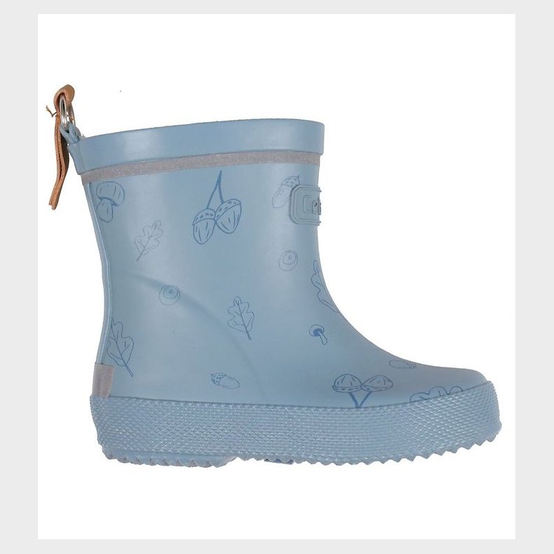 CeLaVi Gummist�vler - Kort - Smoke Blue m. Print