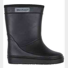 En Fant Gummistvler - Black