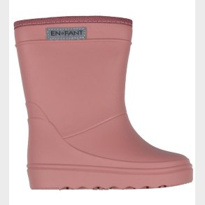 En Fant Gummistvler - Solid - Old Rose