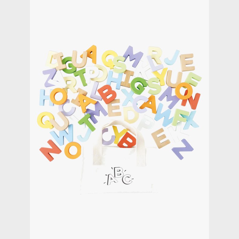 Le Toy Van Bogstavs�t med Pose 60 Stk.