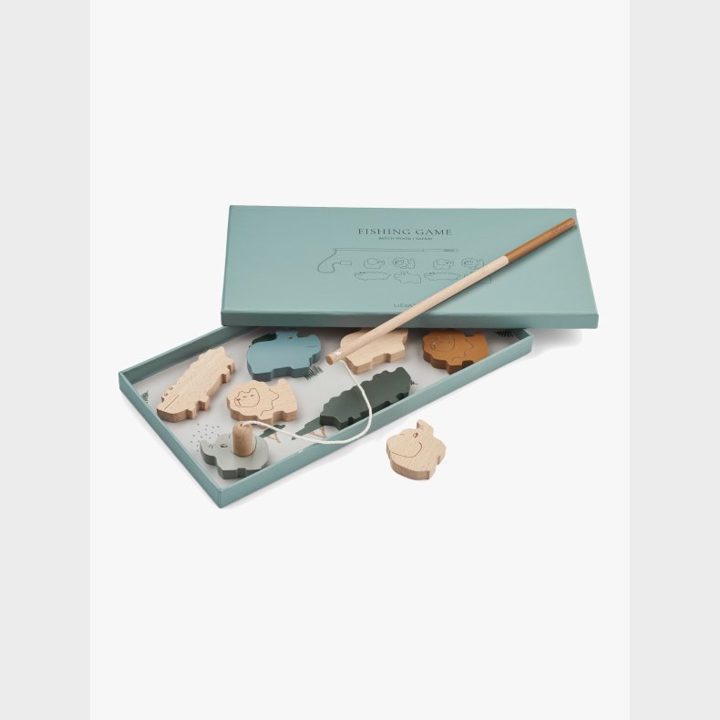 LIEWOOD Sebastian Fiskespil, Safari/Golden Caramel