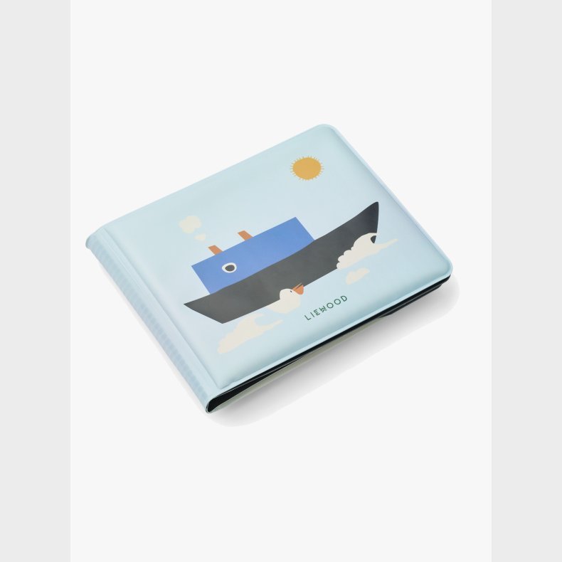 LIEWOOD Waylon Magic Badebog, Sailing/Sandy