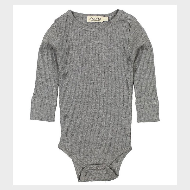MarMar Body l/ - Rib - Modal - Grmeleret