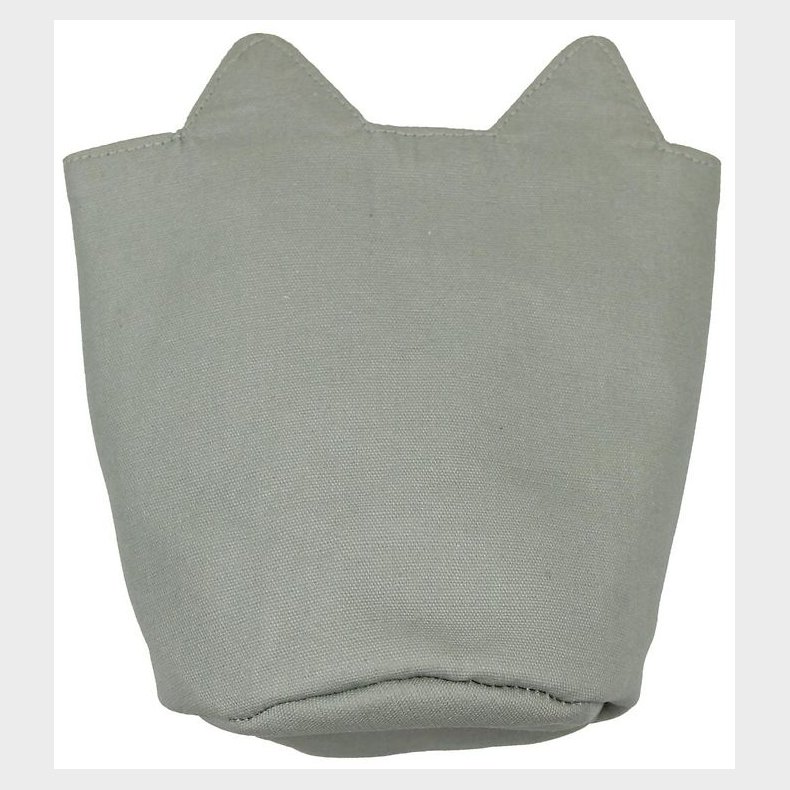 Fabelab Opbevaringspose - 16x10 - Cuddly Cat - Mrkegr