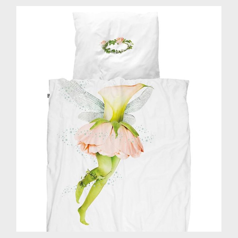 Snurk Sengetj - Voksen - Hvid m. Fe