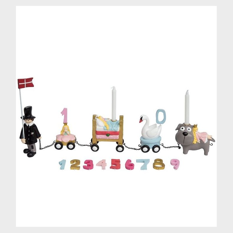 Kids by Friis Fdselsdagstog - 45 cm - Eventyr Pige
