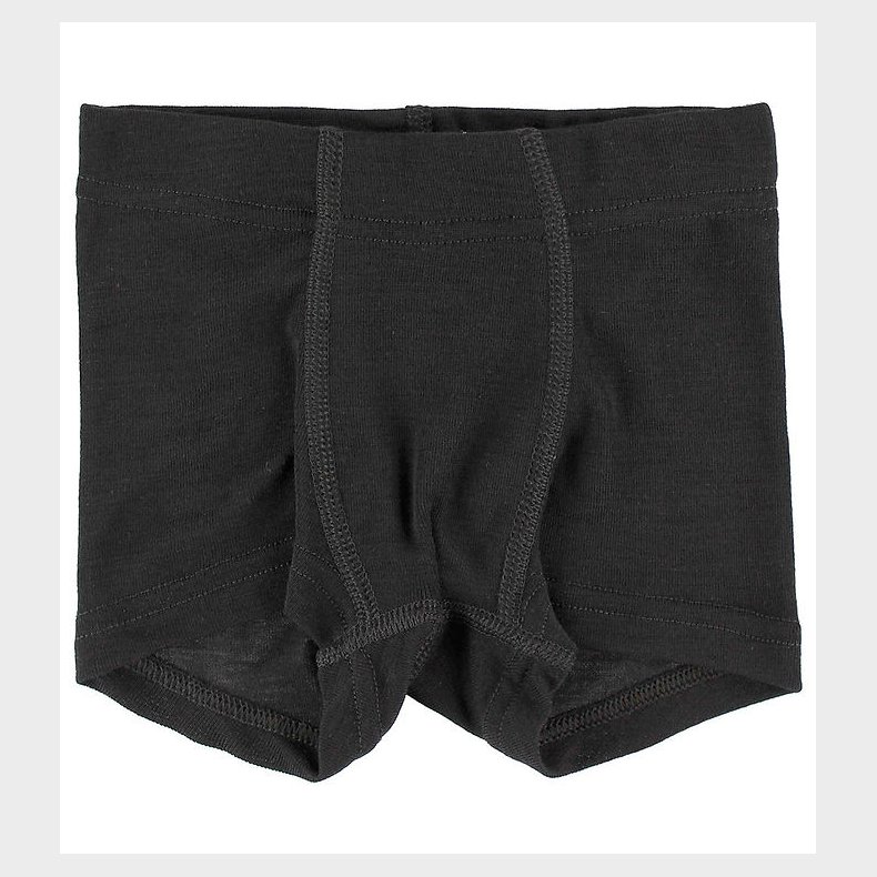 Joha Boxershorts - Uld/Silke - Sort
