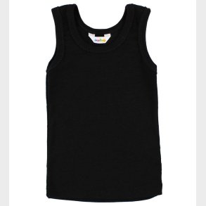 Joha Undertr�je - Uld/Silke - Sort m. Blondekanter