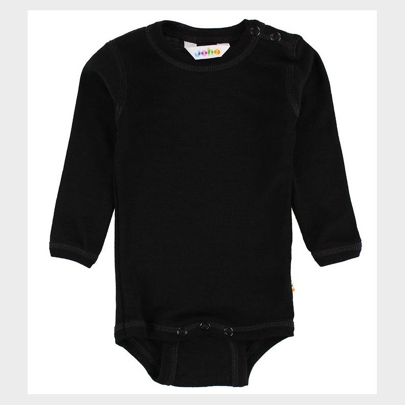 Joha Body l/ - Uld/Silke - Sort