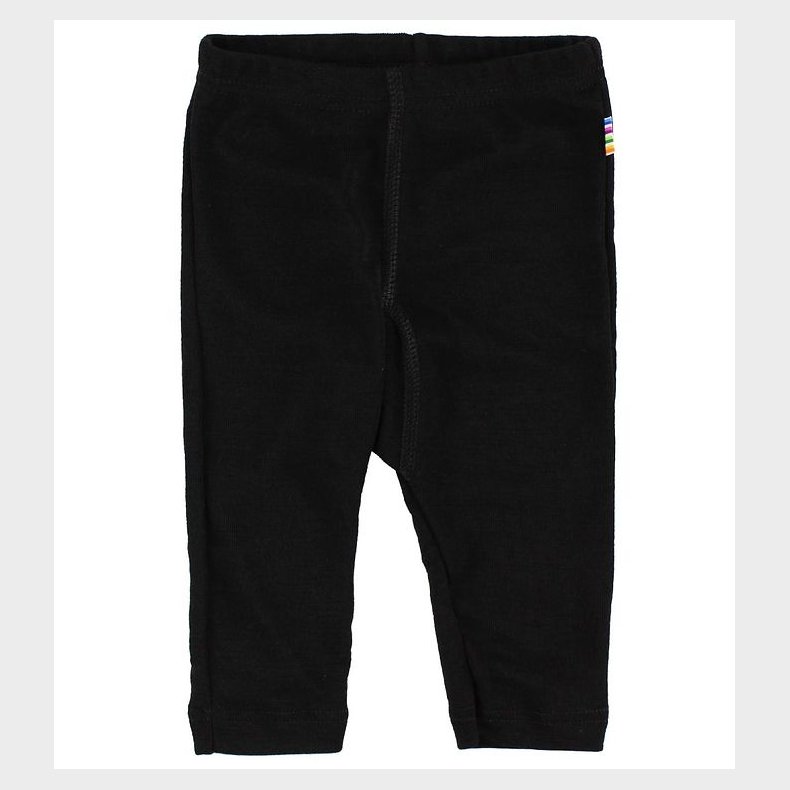Joha Leggings - Uld/Silke - Sort