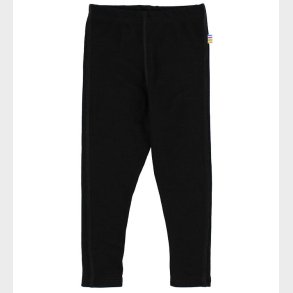 Joha Leggings - Uld/Silke - Sort