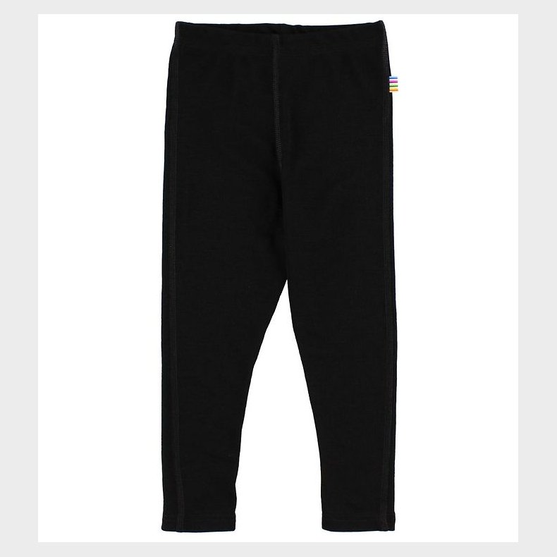Joha Leggings - Uld/Silke - Sort