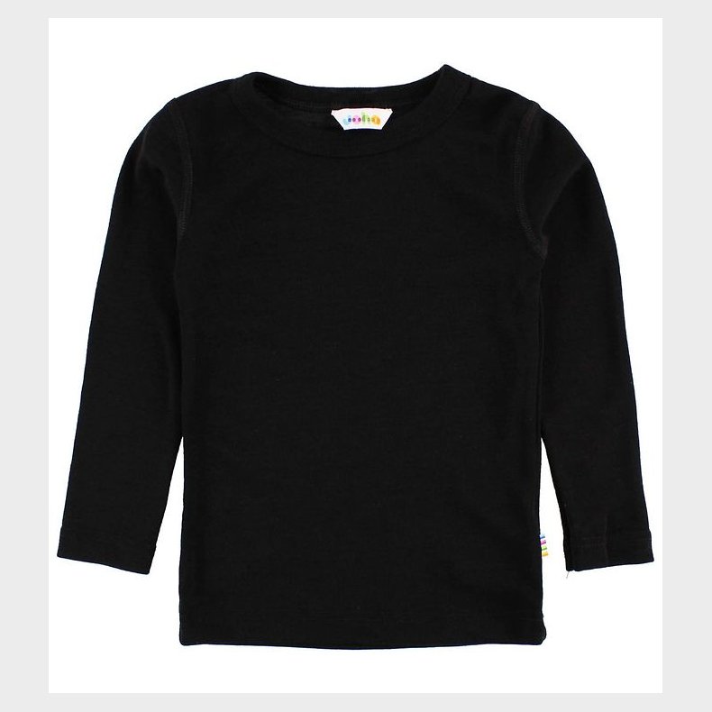 Joha Bluse - Uld/Silke - Sort