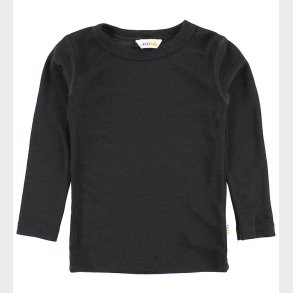 Joha Bluse - Uld/Silke - Sort