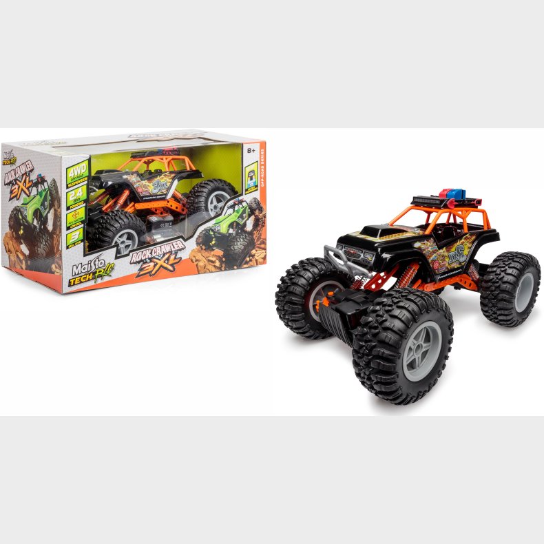 Maisto Tech Rock Crawler 3XL Fjernstyret Monstertruck