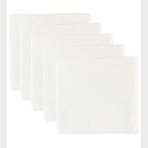 Oopsy Stofbleer - 5-pak - 70x70 - Hvid