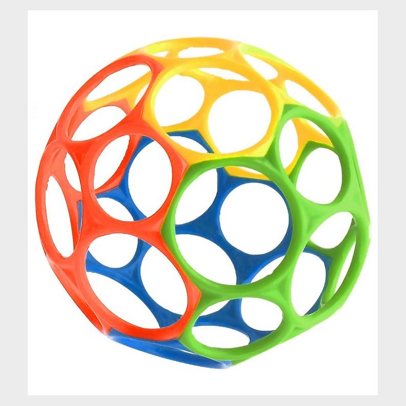 Oball Classic Bold - 8 cm - Bl�/Gr�n/R�d/Gul