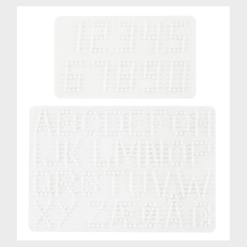 Hama Midi Perleplader - 2-pak - Bogstaver & Tal