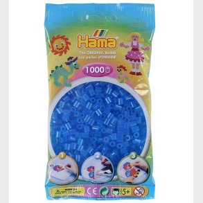 Hama Midi Perler - 1000 stk. - 15 Transparent Bl�