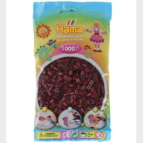 Hama Midi Perler - 1000 stk. - 30 Mrkerd