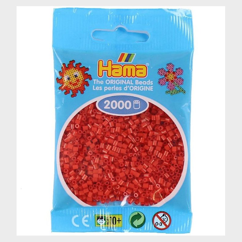 Hama Mini Perler - 2000 stk. - 05 Rd