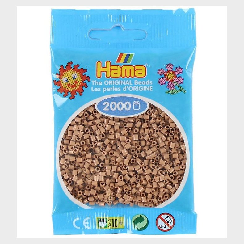 Hama Mini Perler - 2000 stk. - 75 Lys Nougat