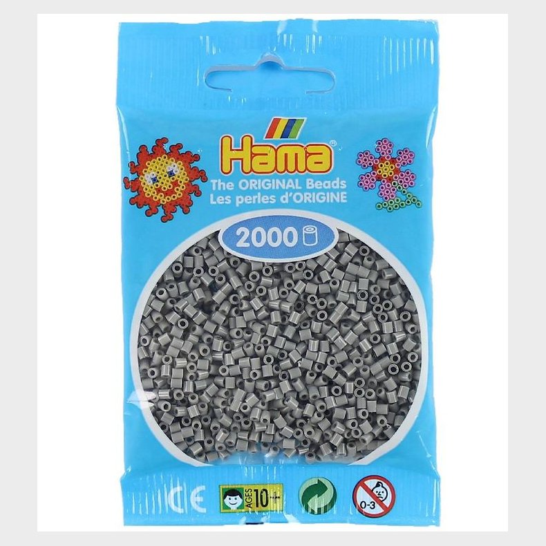 Hama Mini Perler - 2000 stk. - 17 Gr�