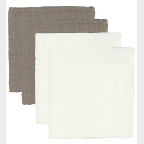 Pippi Stofbleer - 65x65 - 4-pak - Brun/Creme