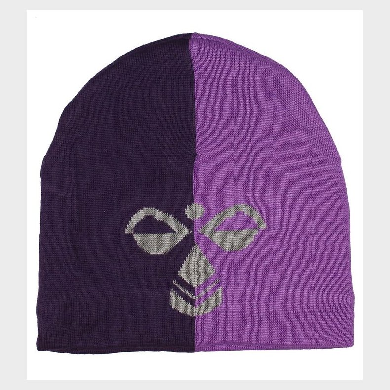 Hummel Hue - HMLStark - Uld/Polyester - Mrkelilla/Lilla