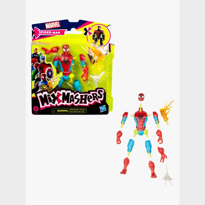 Marvel Spider-Man Mixmashers Figur