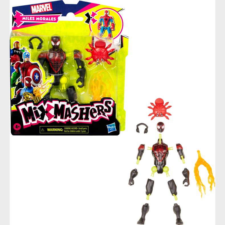Marvel Spider-Man Mixmashers Figur Miles Morales