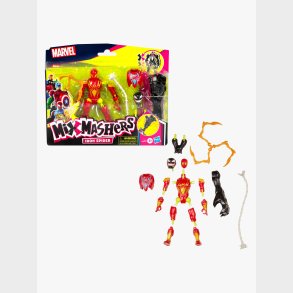 Marvel Spider-Man Mixmashers Figur Iron Spider Delux